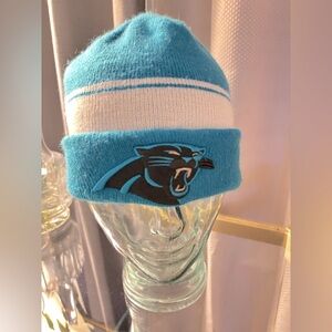 New Era NFL Carolina Panthers On Field Sideline Knit Hat Beanie